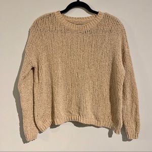 AERIE - KNIT NUDE SWEATER